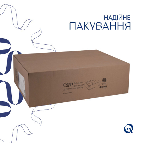 Раковина Qtap Albatross 620х460х180 White без донного клапана QT01113060CW1