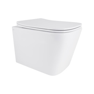 Унітаз підвісний Qtap Tern із сидінням Soft-close QT17332303ASW