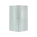 Lidz Latwa SC90x90.SAT.HIGH.FR Душова кабіна напівкругла, скло Frost 4 мм + Lidz Душовий піддон KAPIELKA ST90x90x41, з панеллю