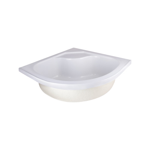 Lidz Latwa SC80x80.SAT.HIGH.GR Душова кабіна напівкругла, скло тон. 4 мм + Lidz Душовий піддон KAPIELKA ST80x80x41, з панеллю