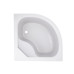 Lidz Latwa SC80x80.SAT.HIGH.GR Душова кабіна напівкругла, скло тон. 4 мм + Lidz Душовий піддон KAPIELKA ST80x80x41, з панеллю