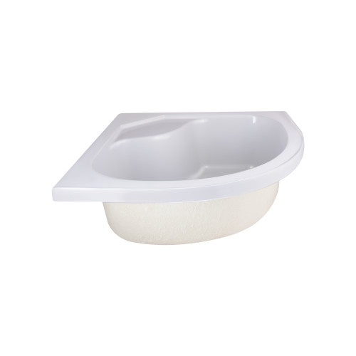 Lidz Latwa SC80x80.SAT.HIGH.GR Душова кабіна напівкругла, скло тон. 4 мм + Lidz Душовий піддон KAPIELKA ST80x80x41, з панеллю