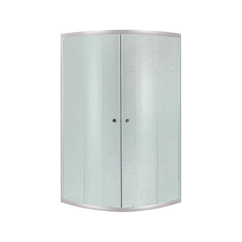 Душова кабіна Lidz Latwa SC80x80.SAT.LOW.FR, скло Frost 4 мм + Lidz Душовий піддон KAPIELKA ST80x80x14