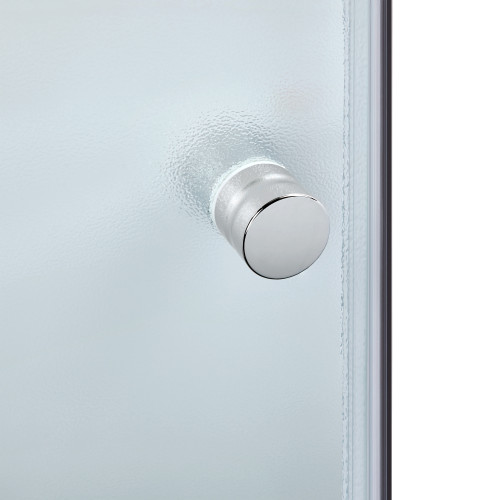 Душова кабіна Lidz Latwa SC80x80.SAT.LOW.FR, скло Frost 4 мм + Lidz Душовий піддон KAPIELKA ST80x80x14