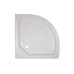 Душова кабіна Lidz Latwa SC80x80.SAT.LOW.FR, скло Frost 4 мм + Lidz Душовий піддон KAPIELKA ST80x80x14
