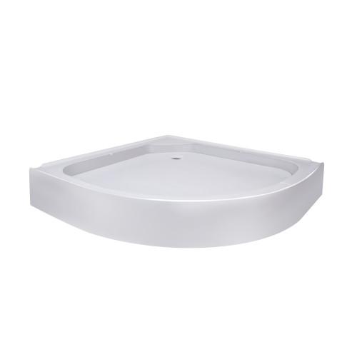 Душова кабіна Lidz Latwa SC80x80.SAT.LOW.GR, скло тон. 4 мм + Lidz Душовий піддон KAPIELKA ST80x80x14