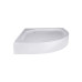 Душова кабіна Lidz Latwa SC80x80.SAT.LOW.GR, скло тон. 4 мм + Lidz Душовий піддон KAPIELKA ST80x80x14
