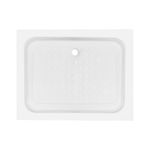 Душова кабіна Lidz Wawel SC100x80.SAT.LOW.FR, скло Frost 5 мм + Lidz Душовий піддон KAPIELKA ST100x80х14