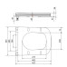 Сидіння для унітазу Qtap Tern 420х340х35 мм, Matt Black, з мікроліфтом, Slim Duroplast, Quick Release QT99HY2322MB