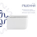 Унітаз підвісний Qtap Gemini безободковий з сидінням Soft-closeQTGEM26W45430