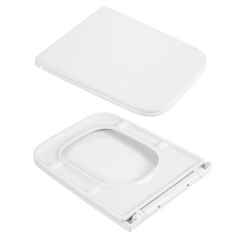 Унітаз підвісний Qtap Gemini безободковий з сидінням Soft-closeQTGEM26W45430