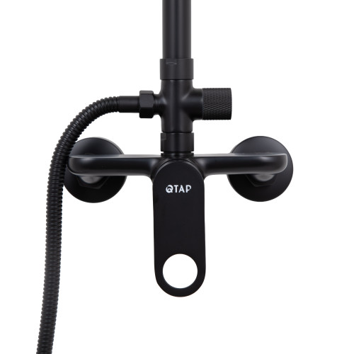 Душова система для душу Qtap Jay QTJAY110BLM45550 Black Matt