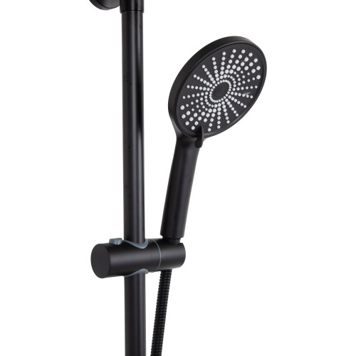 Душова система для душу Qtap Jay QTJAY110BLM45550 Black Matt