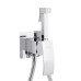 Набір для гігієнічного душу Qtap Swan Cascada прямокутний QTSWA262CRM45567 Chrome