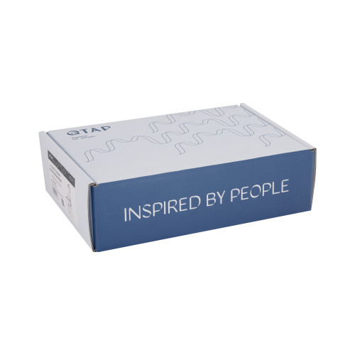 Набір для гігієнічного душу Qtap Swan Cascada прямокутний QTSWA262CRM45567 Chrome