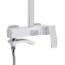 Душова система універсальна Qtap Swan Cascada на три споживачі (з виливом) QTSWA111CRW45570 Chrome/White