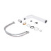 Змішувач для раковини Qtap Presto високий QTPRE269CRW45577 Chrome/White