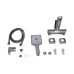 Змішувач для ванни Qtap Presto (з душовим гарнітуром) QTPRE259GRP45584 Gunmetal Black