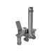 Душева система універсальна Qtap Presto на три споживачі (з виливом) QTPRE111GRP45585 Gunmetal Black