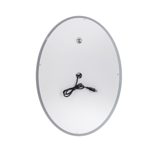 Дзеркало Qtap Mideya 500х700 з LED-підсвічуванням Touch, з антизапітнінням, диммером QT2078NCR5070W
