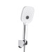 Змішувач для ванни Qtap Gemini (з душовим гарнітуром) QTGEM259CRW45683 Chrome/White