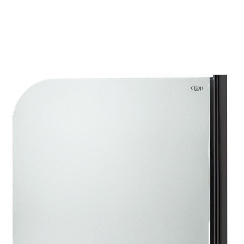 Штора на ванну Qtap Standard BLM407513APR скло Pear 6 мм, 75х140 см, права