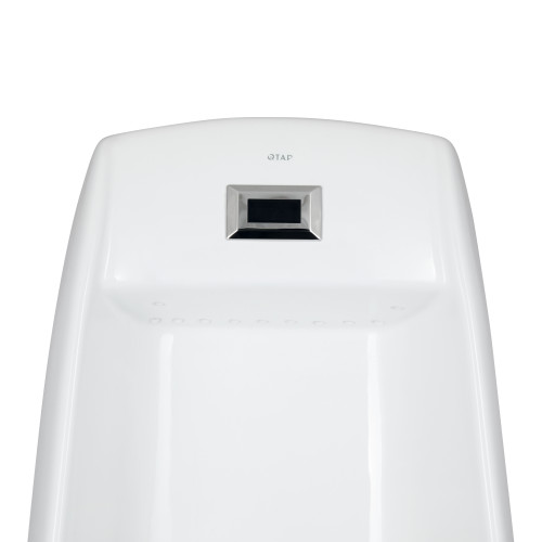 Пісуар підлоговий Qtap Scorpio з ІЧ-датчиком автоматичного змиву 440x360x995 White QT1488101HW