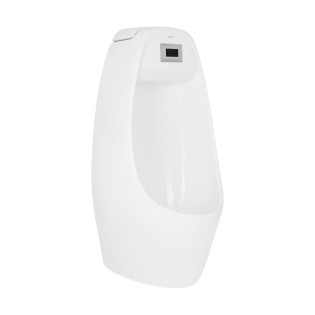 Пісуар підвісний Qtap Stork з ІЧ-датчиком автоматичного змиву 340x260x685 White QT1588102HW