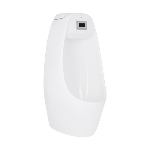 Пісуар підвісний Qtap Stork з ІЧ-датчиком автоматичного змиву 340x260x685 White QT1588102HW