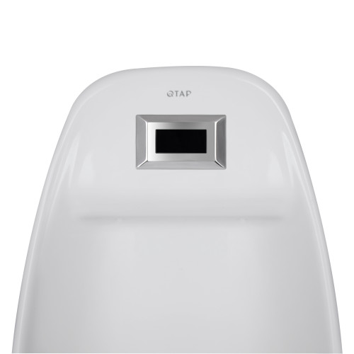 Пісуар підвісний Qtap Stork з ІЧ-датчиком автоматичного змиву 340x260x685 White QT1588102HW