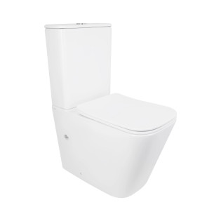 Унітаз для підлоги Qtap Tern Ultra Quiet безободковий з сидінням Soft-Close QT17226003AW White