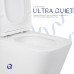 Унітаз для підлоги Qtap Tern Ultra Quiet безободковий з сидінням Soft-Close QT17226003AW White