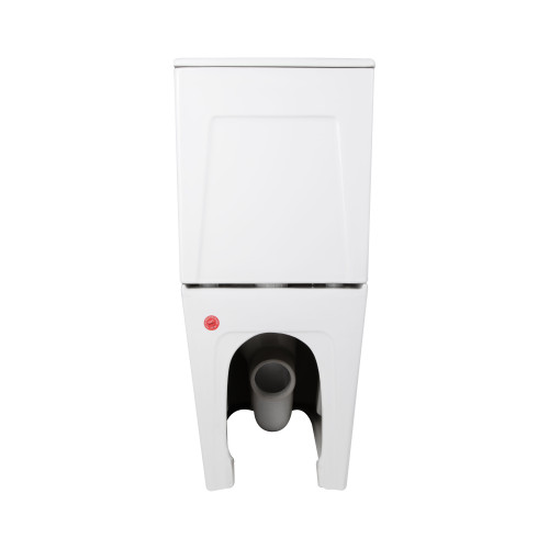 Унітаз для підлоги Qtap Tern Ultra Quiet безободковий з сидінням Soft-Close QT17226003AW White