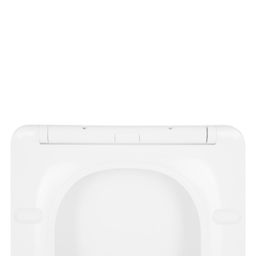 Сидіння для унітазу Qtap (Crow 490) з мікроліфтом Slim QT99SC6108W