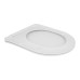 Сидіння для унітазу Qtap (Jay 490, Swan 490) з мікроліфтом Slim QT99SC6106W