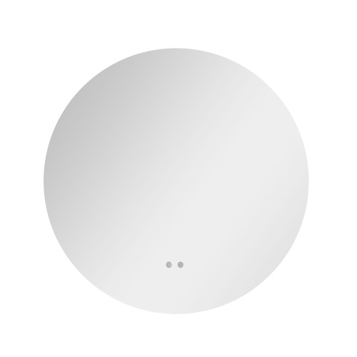 Дзеркало Qtap Taurus R800 з LED-підсвічуванням Touch, з антизапотіванням, з димером, рег. темп. кольори (3000-6500K) QT2478R807