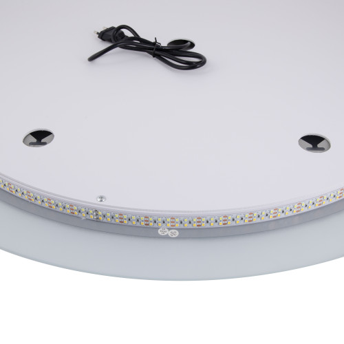 Дзеркало Qtap Taurus R800 з LED-підсвічуванням Touch, з антизапотіванням, з димером, рег. темп. кольори (3000-6500K) QT2478R807