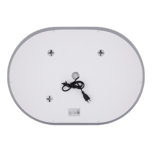 Дзеркало Qtap Gemini 500х700 з LED-підсвічуванням Touch, з антизапотіванням, з диммером, рег. темп. кольори (3000-6500K) QT2578R5070