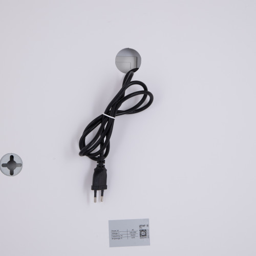 Дзеркало Qtap Gemini 800х700 з LED-підсвічуванням Touch, з антизапотіванням, з диммером, рег. темп. кольори (3000-6500K) QT2578R8070