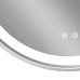 Дзеркало Qtap Gemini 800х700 з LED-підсвічуванням Touch, з антизапотіванням, з диммером, рег. темп. кольори (3000-6500K) QT2578R8071W