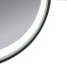 Дзеркало Qtap Gemini 800х700 з LED-підсвічуванням Touch, з антизапотіванням, з диммером, рег. темп. кольори (3000-6500K) QT2578R8072B