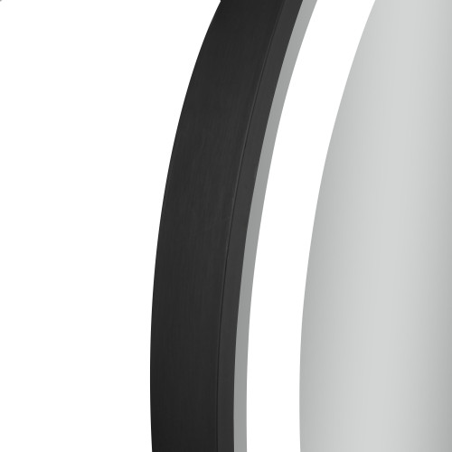 Дзеркало Qtap Gemini 800х700 з LED-підсвічуванням Touch, з антизапотіванням, з диммером, рег. темп. кольори (3000-6500K) QT2578R8072B