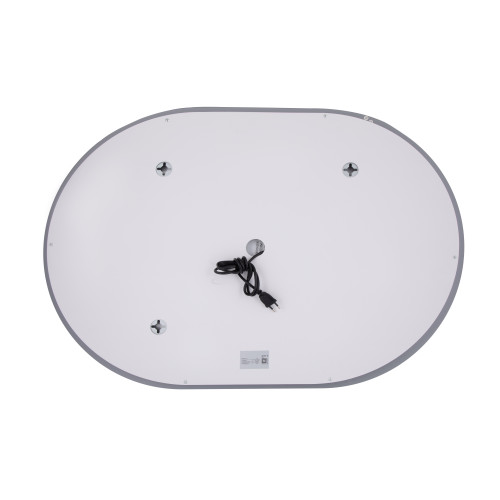 Дзеркало Qtap Gemini 650х900 з LED-підсвічуванням Touch, з антизапотіванням, з диммером, рег. темп. кольори (3000-6500K) QT2578R6590