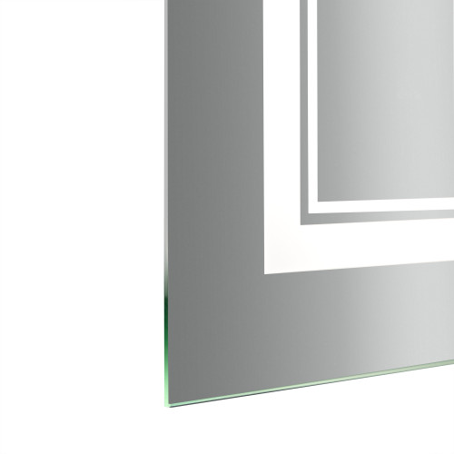 Дзеркало Qtap Cardinal (CA1) 800х500 з LED-підсвічуванням Touch, з антизапітнінням, з диммером, рег. темп. кольори (3000-6500K) QT0478C5080