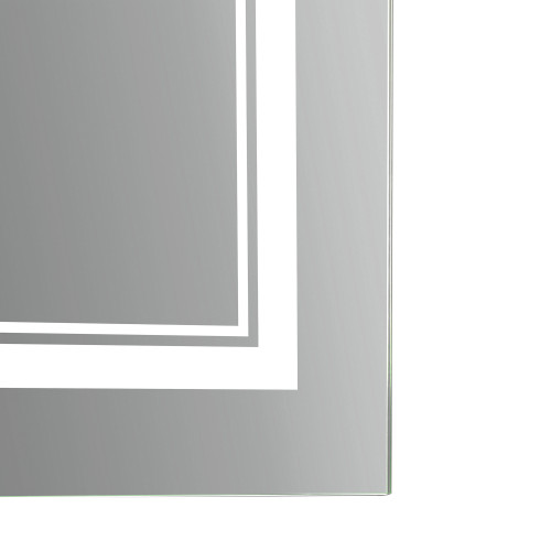 Дзеркало Qtap Cardinal (CA1) 800х500 з LED-підсвічуванням Touch, з антизапітнінням, з диммером, рег. темп. кольори (3000-6500K) QT0478C5080