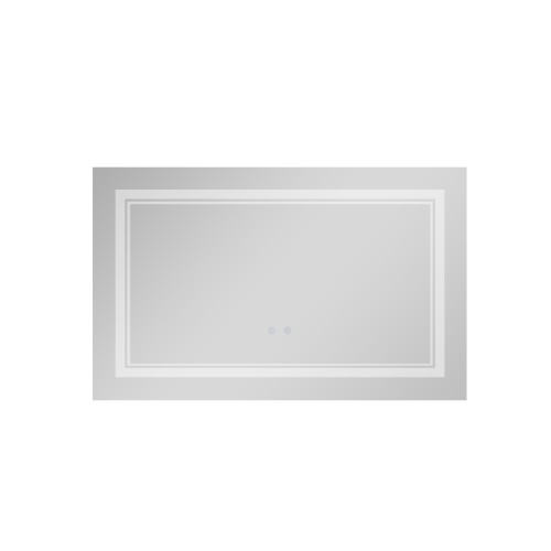 Дзеркало Qtap Cardinal (CA1) 700х500 з LED-підсвічуванням Touch, з антизапотіванням, з димером, рег. темп. кольори (3000-6500K) QT0478C5070