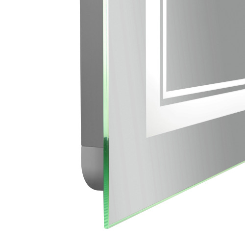 Дзеркало Qtap Cardinal (CA1) 700х500 з LED-підсвічуванням Touch, з антизапотіванням, з димером, рег. темп. кольори (3000-6500K) QT0478C5070