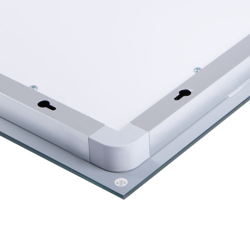 Дзеркало Qtap Cardinal 1000х700 з LED-підсвічуванням Touch, з антизапотіванням, з диммером, рег. темп. кольори (3000-6500K) QT0478C10070