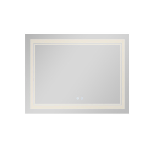 Дзеркало Qtap Cardinal (CA1) 1000х800 з LED-підсвічуванням Touch, з антизапотіванням, з диммером, рег. темп. кольори (3000-6500K) QT0478C10080