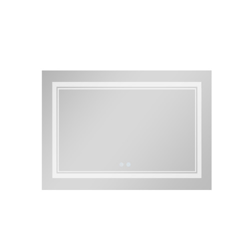Дзеркало Qtap Cardinal 1200х800 з LED-підсвічуванням Touch, з антизапітнінням, з диммером, рег. темп. кольори (3000-6500K) QT0478C12080